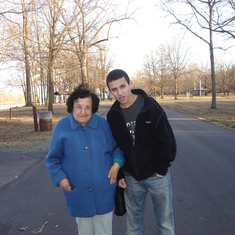 with Grand Son John 2008