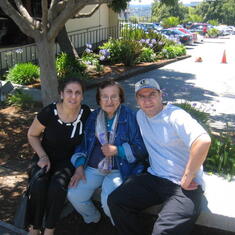 with  Hala & Simon in California 2004