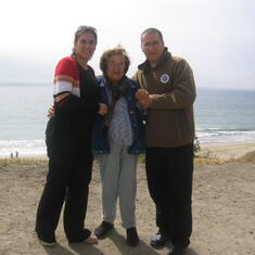 with  Hala & Simon in California 2004