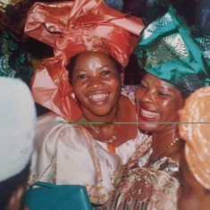 With her best friend Late Lolo Francisca Ohiri