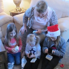 Granny with Madison, Kennedy & Camryn