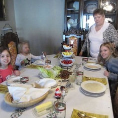 Granny with Madison, Kennedy & Camryn