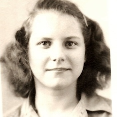 Mom Age 13 Grade 8 January 1946
