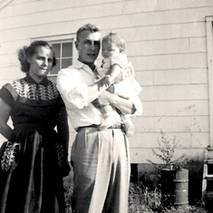Anita, First Husband Buck, & Linda