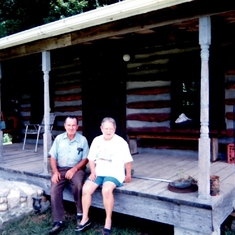 Sterling & Anita at the cabin