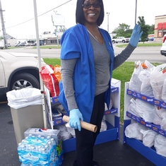 Such a wonderful person.  Your compassion for others was so inspiring and you touched so many people. Picture: Entenmanns Thrift. Giving away free food to the community after Tornado. DAYTON