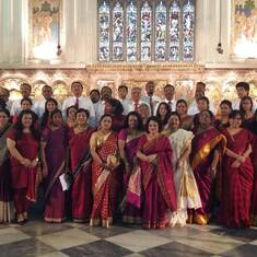 The Diocesan Bicentenary Choir for the Closing Celebrations - December 2015