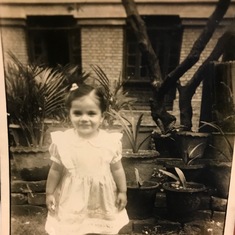 Probably taken at age three (1951)