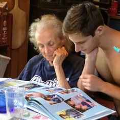 Adam and Grammie fortunate for their time living together
