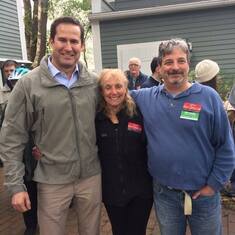 Congressman and Ann-Cohen-Former-Student, Seth Moulton, and Jeff