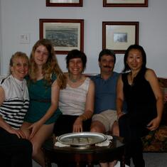 Ann, Hadas, Cindy, Jeff and Flora 2011