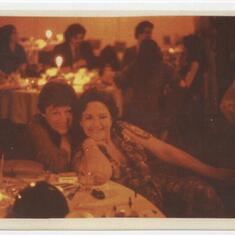 Ann and Susie Babb at Nancy & Dave's wedding 1977