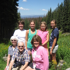 Colorado family trip, summer 2008