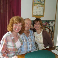 Annie, Dad, and Gwynne