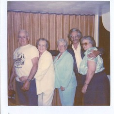 Uncle Bud, Aunt Dorothy, Gram, Uncle Chub and Aunt Stell