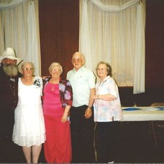 Uncle Chub, Aunt Stell, Gram, Uncle Bud and Aunt Dorothy.