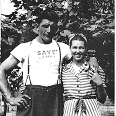 Frank and Anna, circa 1931