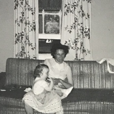 1961 susan and mama
