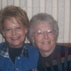 2006 Ann with daughter Sharon