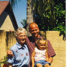 2004 Grandma with Chris & Chloe