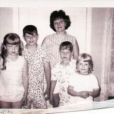 Mom, Ben, Fred, Alice, Lois (1966)
