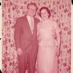 Mom and Dad's wedding photo (1957)