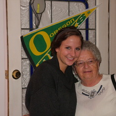 Ellie with Grandma Mae