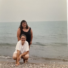 Bayfield Beach, Ontario, September 1991.