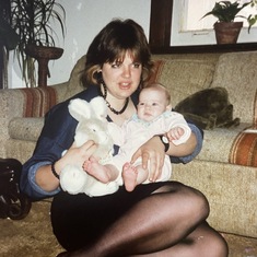 Niece Anne was living in Toronto when our first daughter was born in1986.