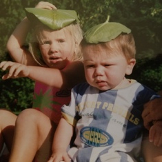 Dylan and cousin Kayla (Hume Lake?)