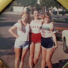 Pat (mom), Anne, Kathy - looking good!