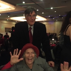 Anne was always a lot of fun at our Hardy events...Christmas party at Radisson 