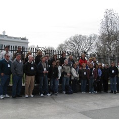 2010 Washington DC field trip with Dylan's class- Anne and Jay are on the right.