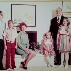 Family photo from the1970’s