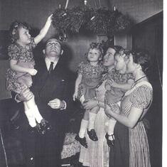 Lighting of the Christmas Wreath - 1938