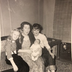 Ann with mom, Dorothy, and James