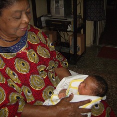 Mommy and baby Chima