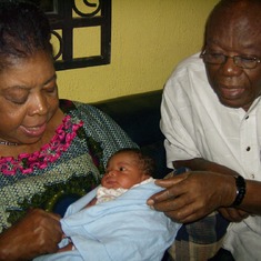 Mom, Dad and Baby Chima