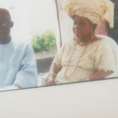 dad and Mummy on Ugonma wedding day