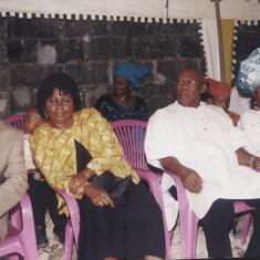 Mom and Dad with Aka Mba and wife