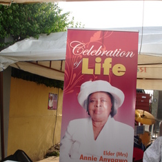 Celebration of Life Banner