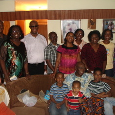 Family Planning and Prayer Meeting with Daddy @ the eve of the Lagos Transition Events