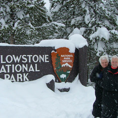 AK and Mel Yellowstone