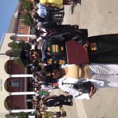 Mom and Eric Jr at Graduation