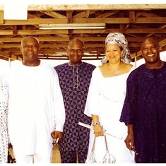 This was at Uncle Georgie's funeral in Asaba 