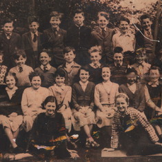 Dad at St Marys School in Morecambe, Lancs. (Back Row 4th from left)