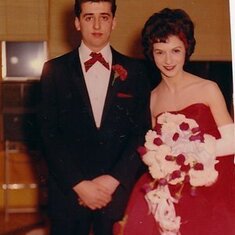 This was Tony's Prom Picture with Mary Anne Pendersom Cohoes High School