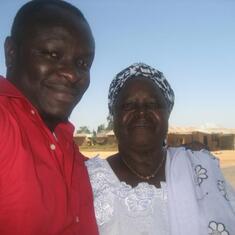 Tony & his Grandma; Mangu - Plateau State