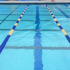 The pool. Swimming. Always.