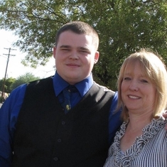 Anthony and his mother Kelli 